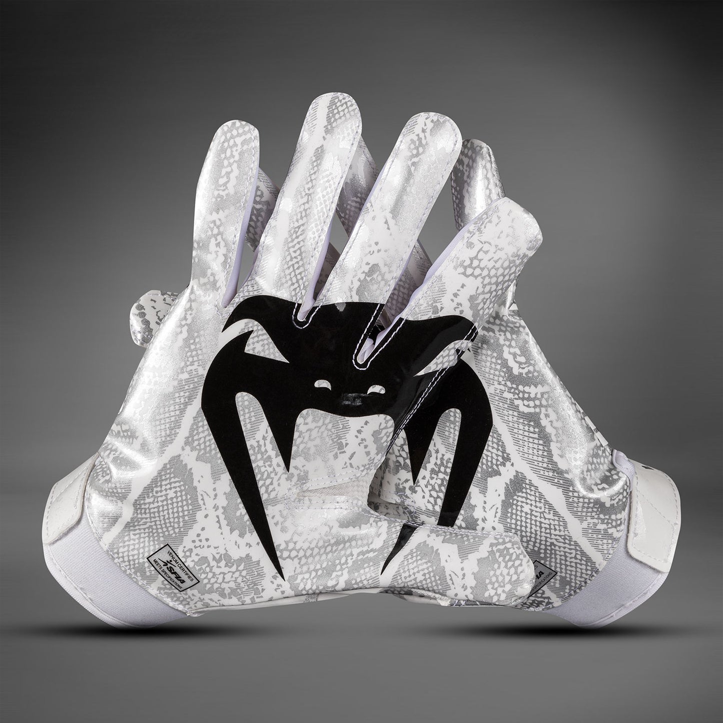Venum Elite Football Gloves - White/Black