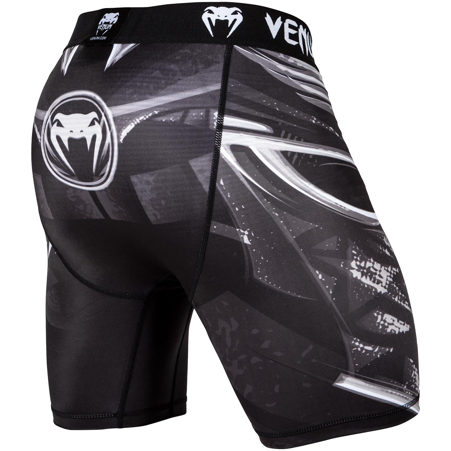 Vale Tudo Shorts Venum Gladiator 3.0 - Black/White