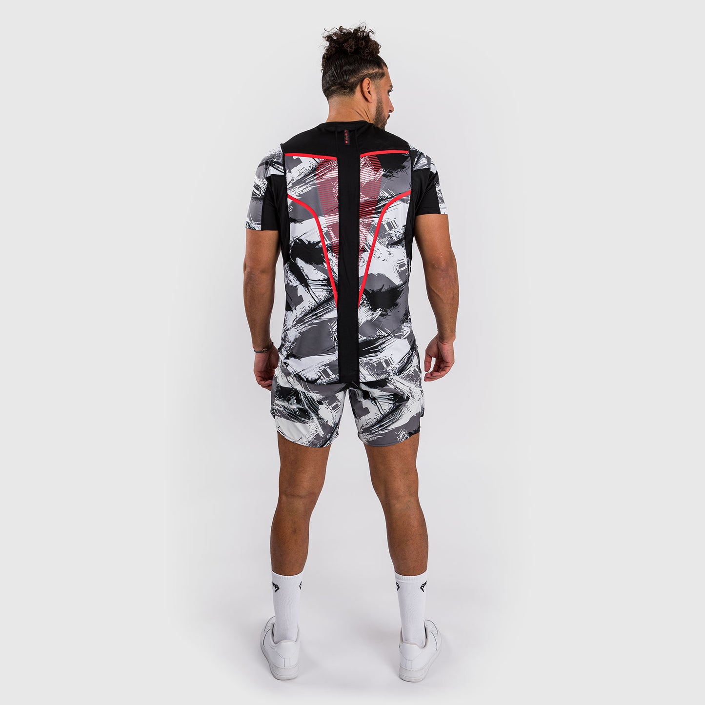 Venum Electron 3.0 Dry-Tech t-shirt - Grey/Red