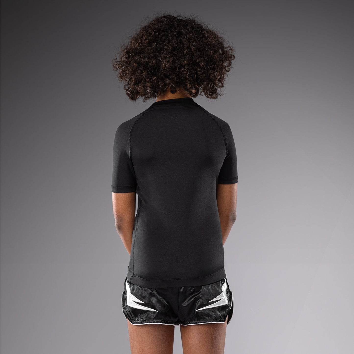 Venum Contender Kids Rashguards Short Sleeves - Black