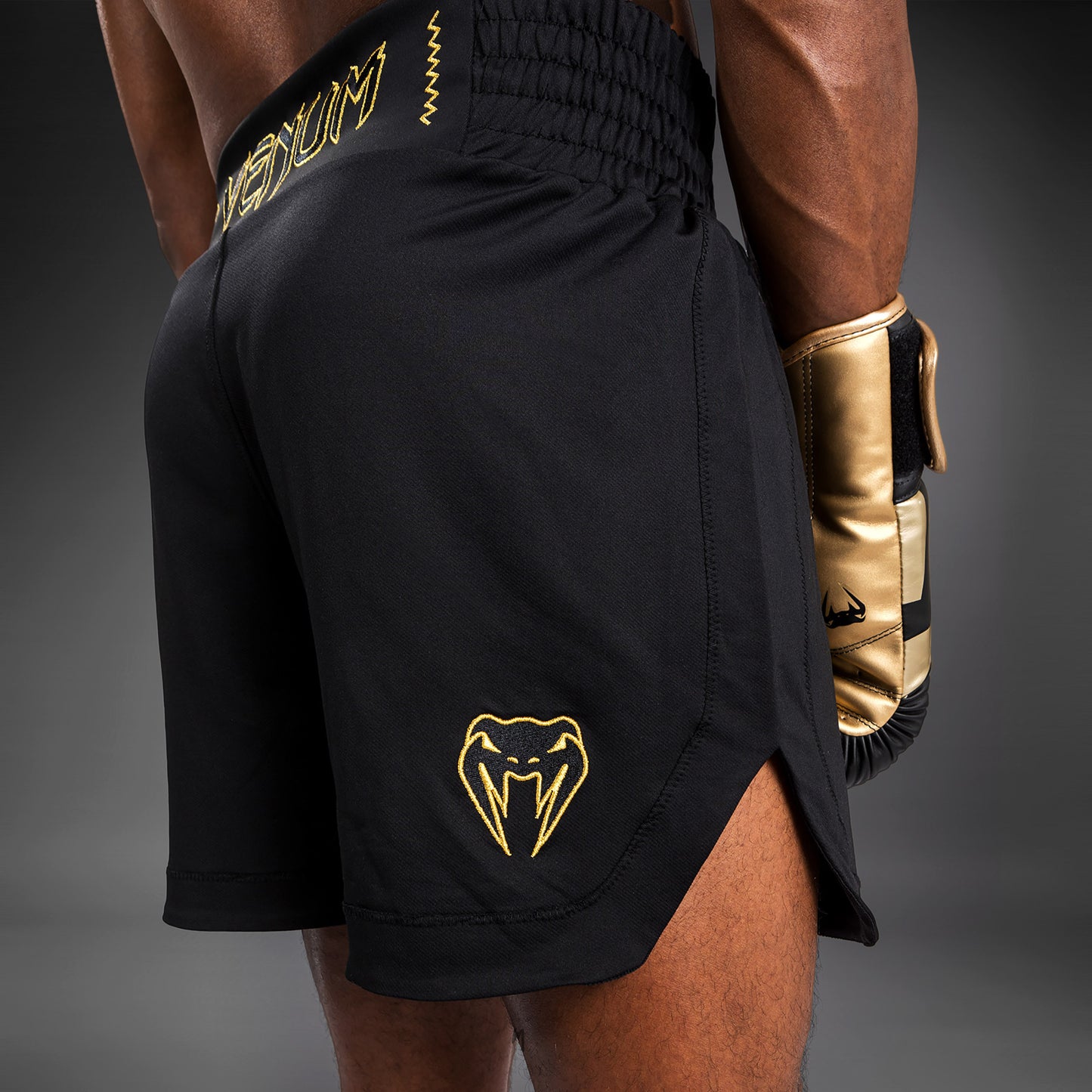 Venum Classic Boxing Shorts - Black/Gold