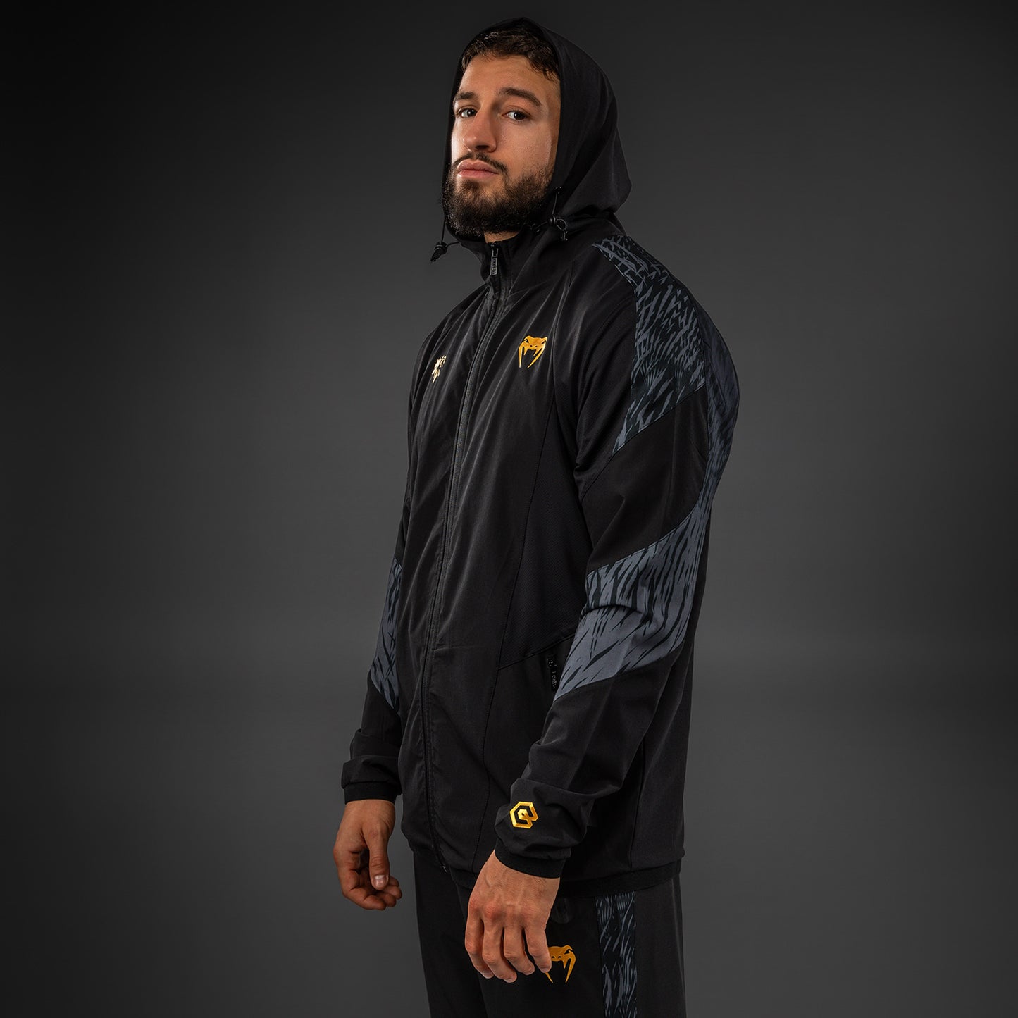 Venum x Chimaev Track Jackets - Black/Grey