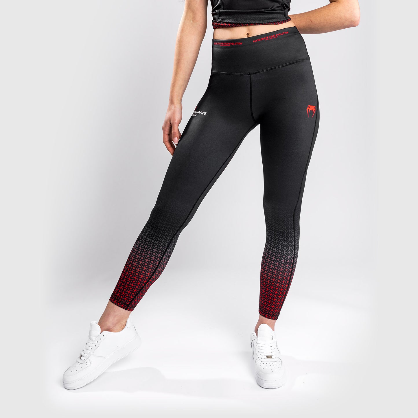 UFC Venum Performance Institute Legging - Black/Red
