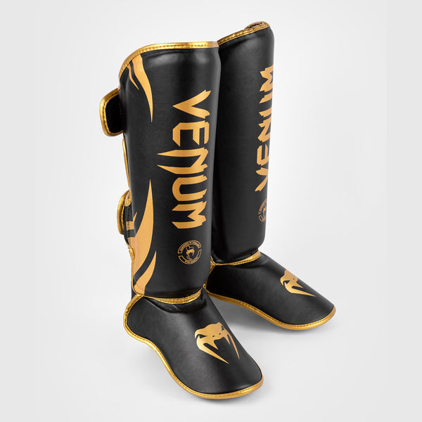Venum Elite Standup シンガード Gold/Black Venum Elite Standup Shin guards - Gold/Black - Venum Asia