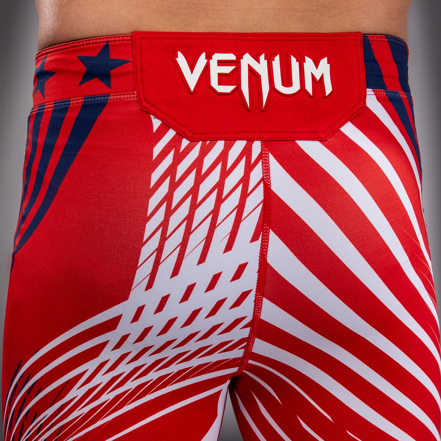 Men's Official UFC Freedom 250 by Venum Red Authentic Fight Night Vale Tudo Short