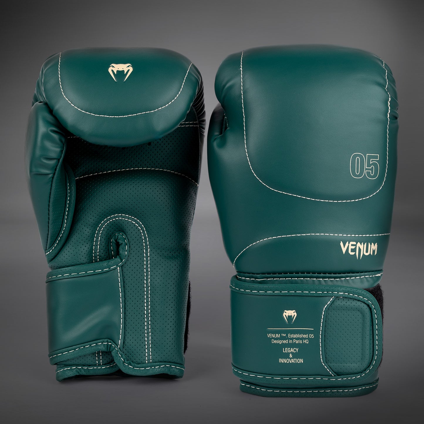Venum Impact Evo Boxing Gloves - Emerald Green