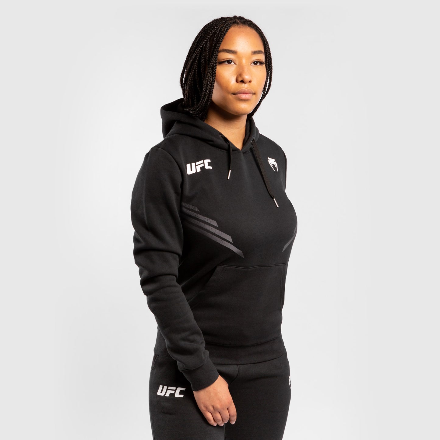 UFC Venum Replica Women's Hoodie - Black