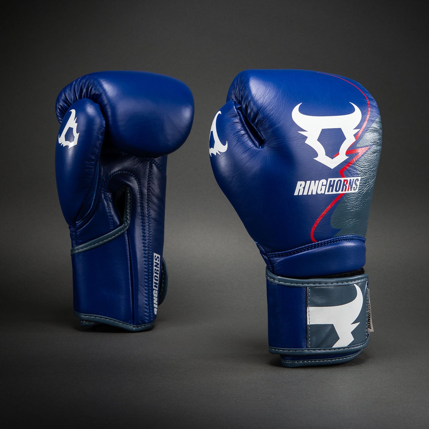 Ringhorns Charger by Venum Boxing Gloves - Navy Blue/Red