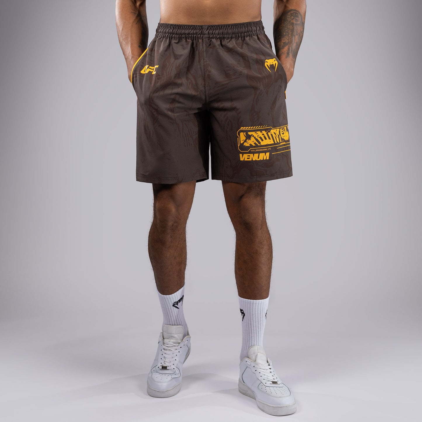 UFC Fusion by Venum Fight Week Men’s Performance Short - Earthen Brown