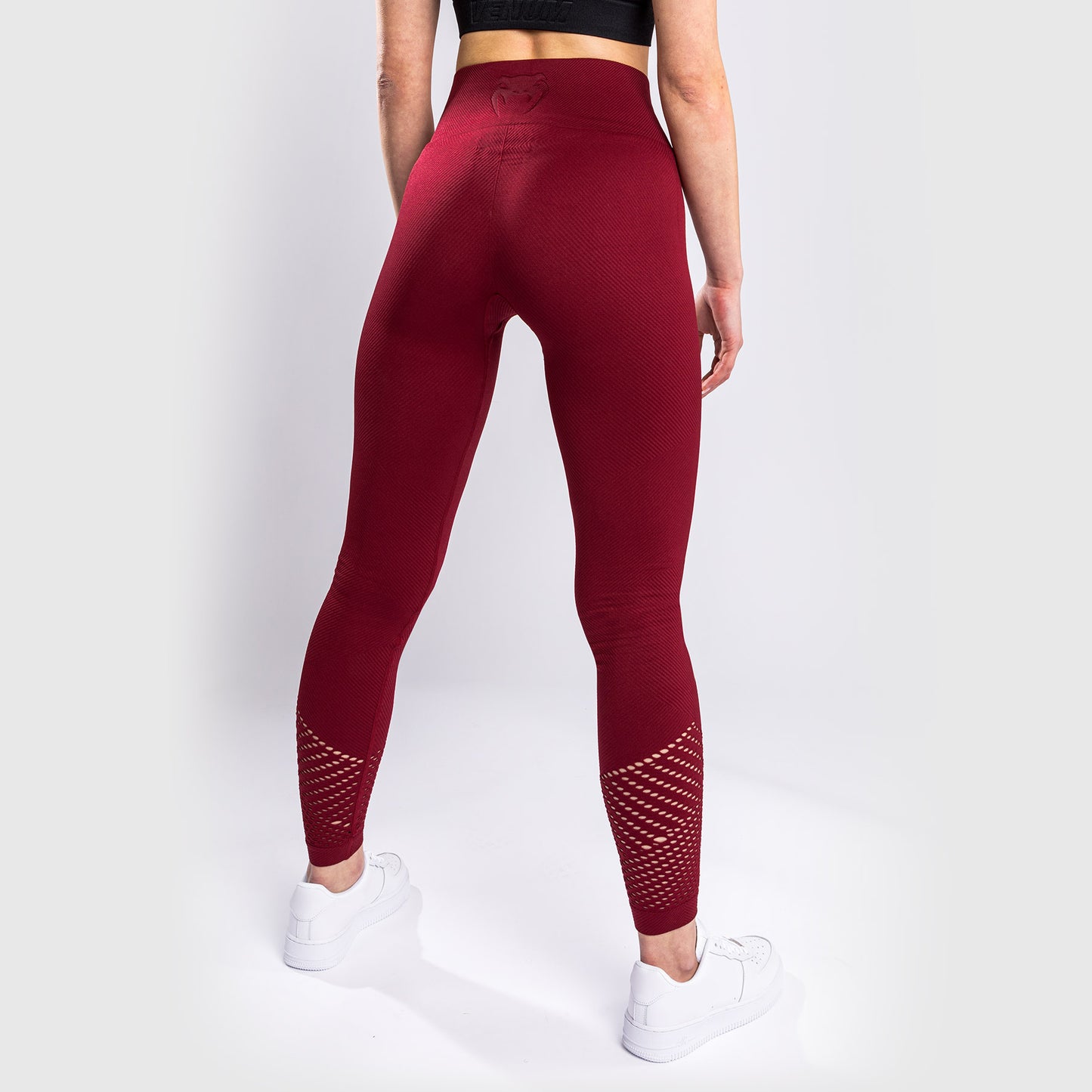 Venum Sparring Seamless Leggings - For Women - Burgundy