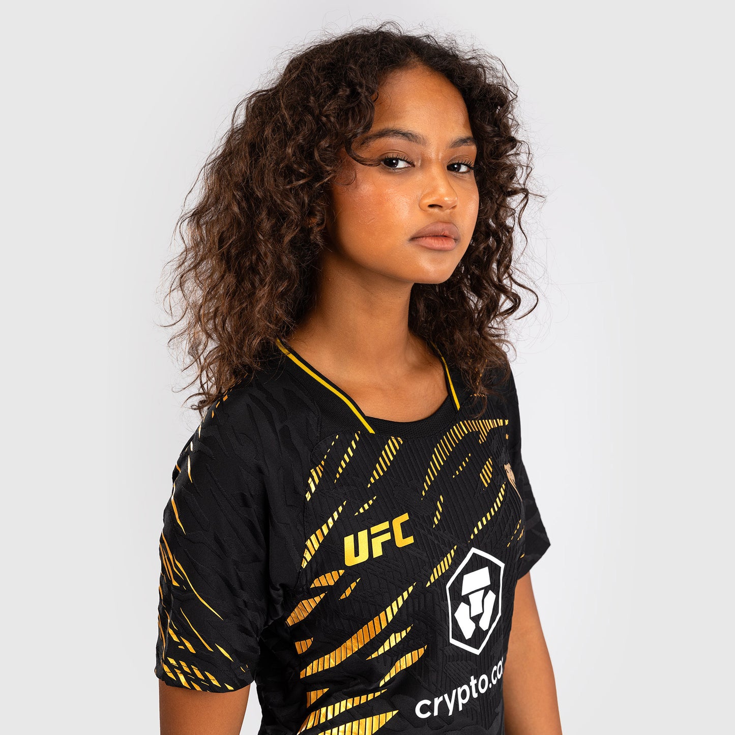UFC Fusion by Venum Personalized Authentic Fight Night Women's Walkout Jersey - Champion