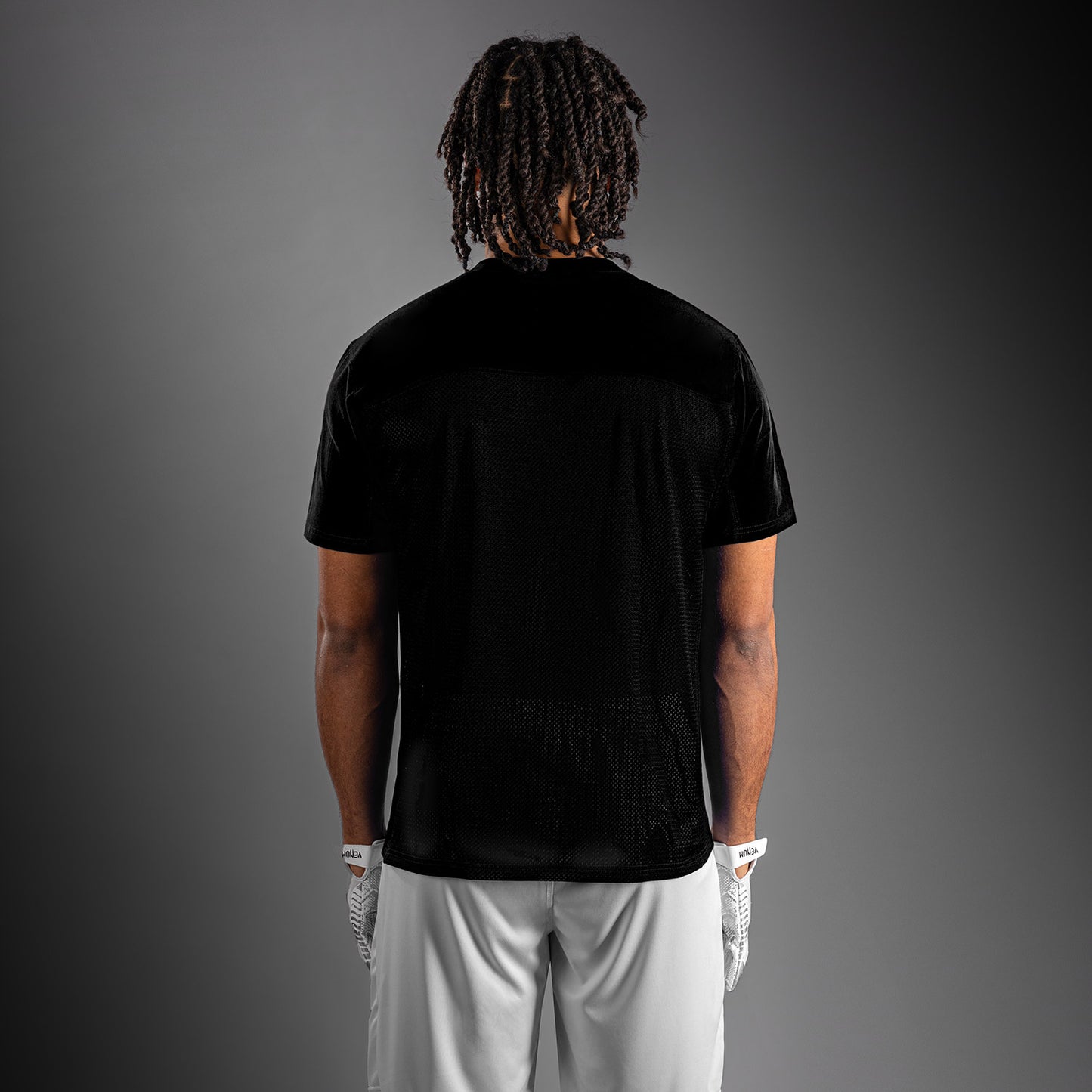Venum Elite Football Short Sleeve Jersey - Black
