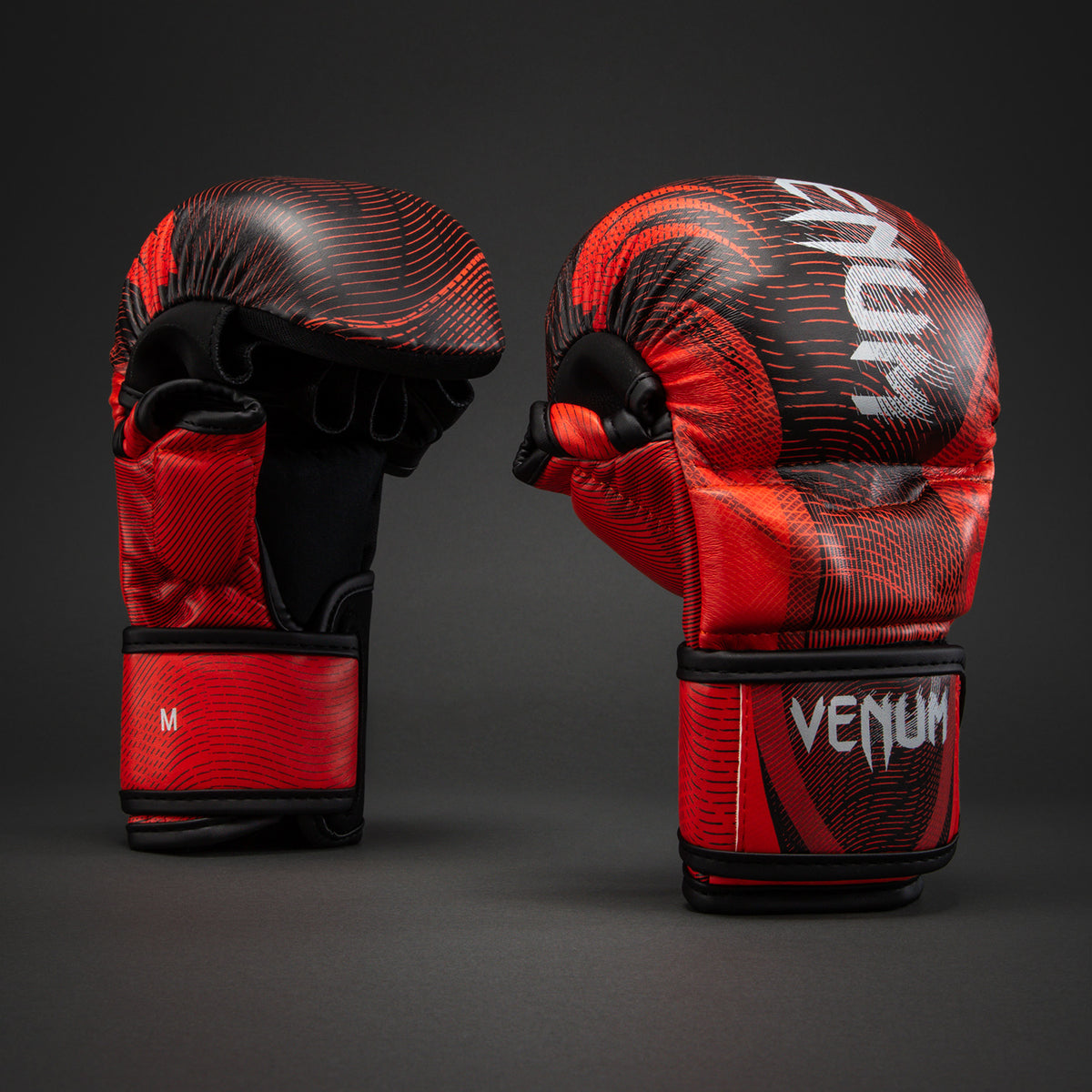 Venum Galactic 3.0 Sparring Gloves - Red/Silver