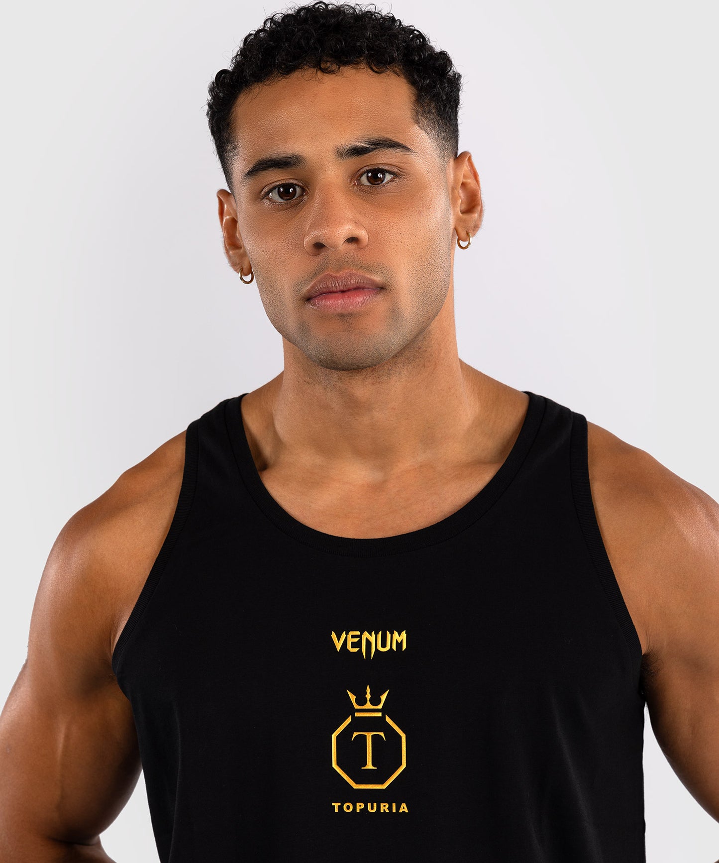Venum x Topuria Unmatched Edition Tank Top - Black/Gold