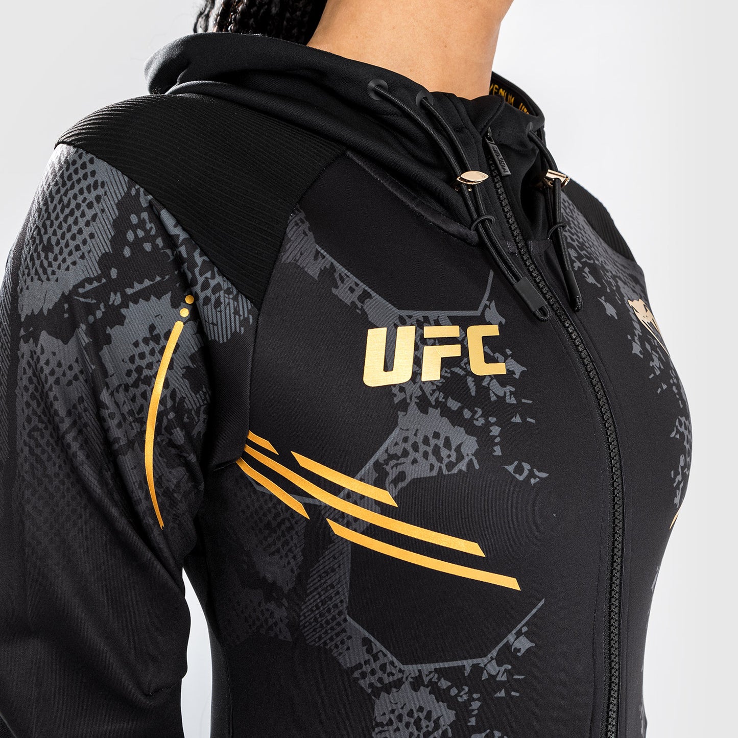 UFC Adrenaline by Venum Personalized Authentic Fight Night  Women’s Walkout Hoodie - Champion