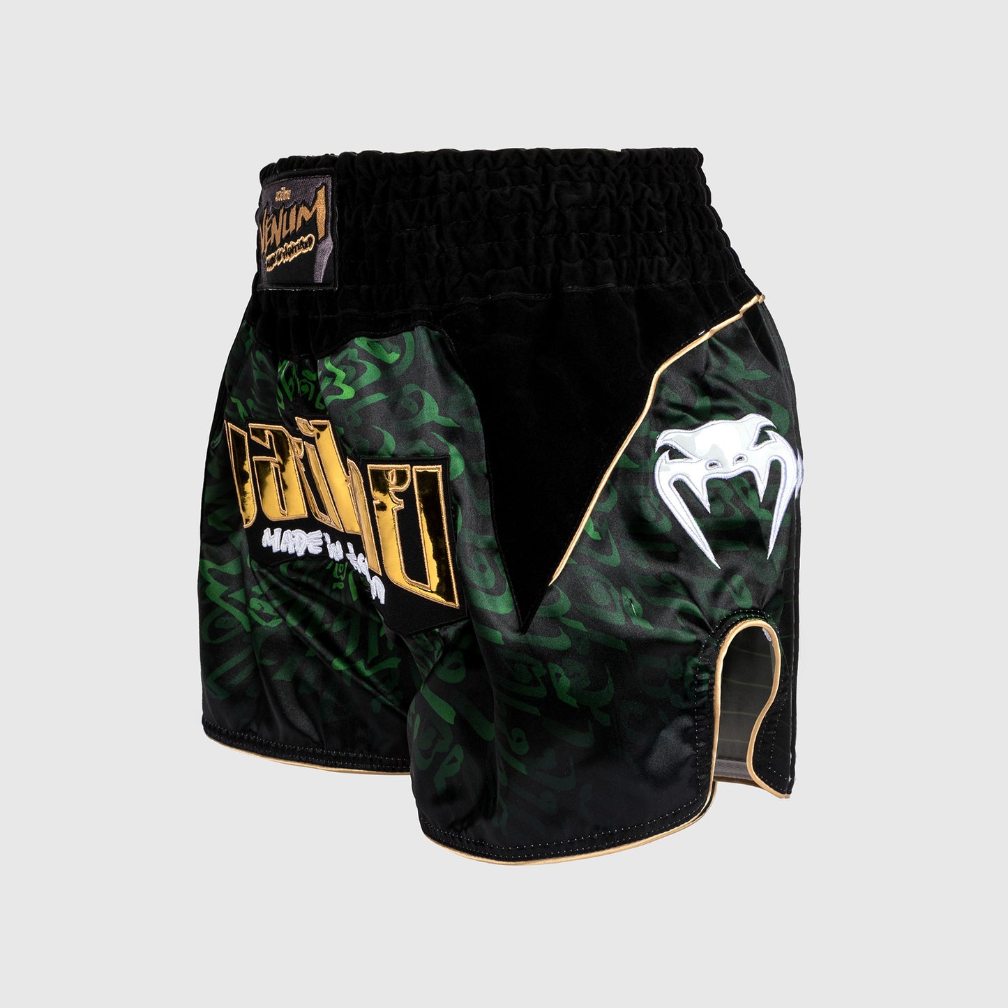 Venum Attack Muay Thaï Short - Black/Green