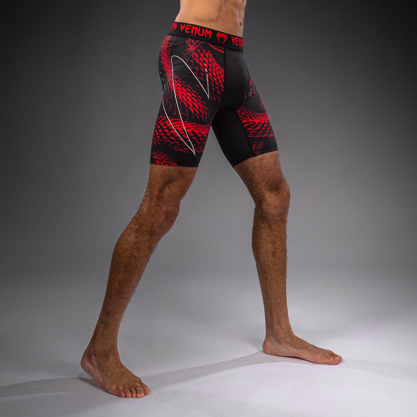 Venum Matupa Vale Tudo Shorts - Black/Red/Silver