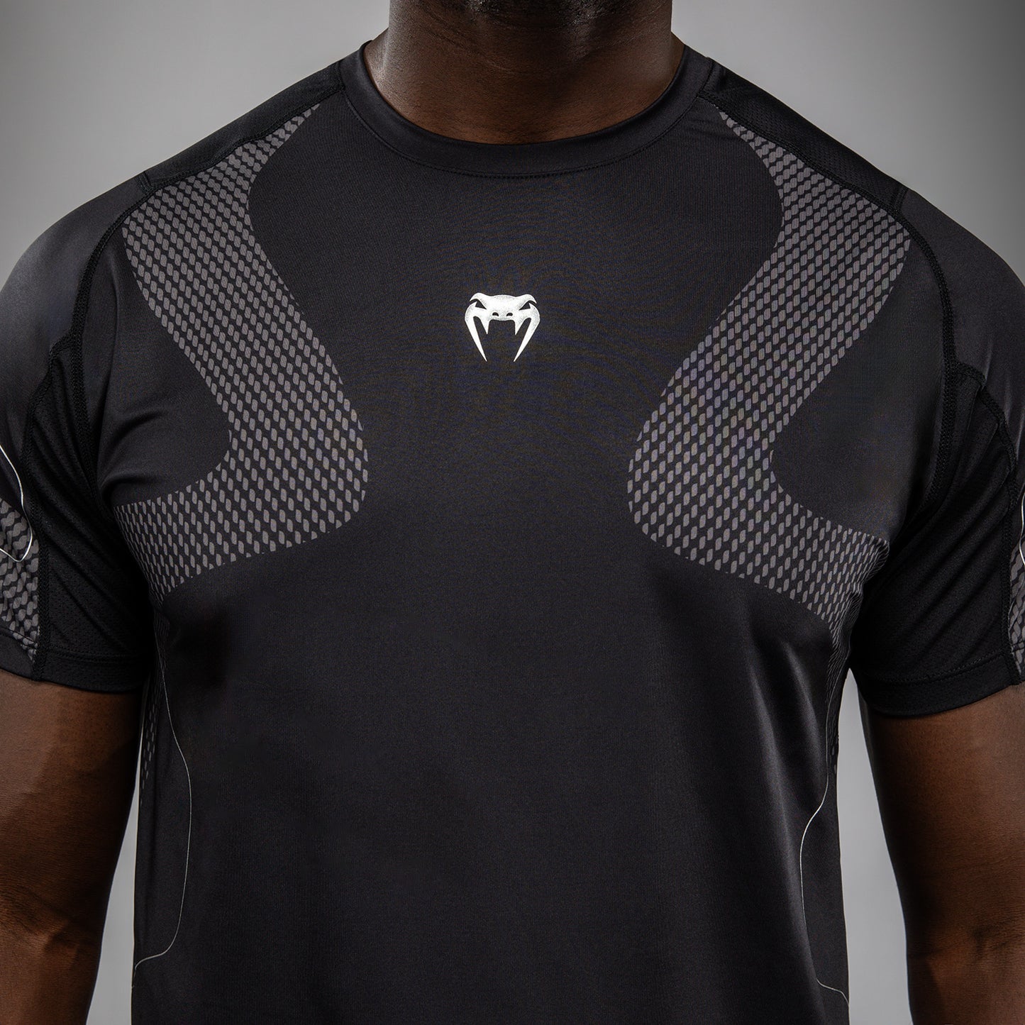 Venum Nexus Dry-Tech T-Shirt - Black/Silver