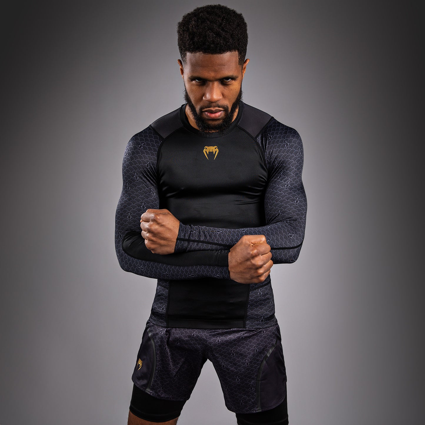 Venum x Assassin's Creed Shadows Rashguard Long Sleeve - Black
