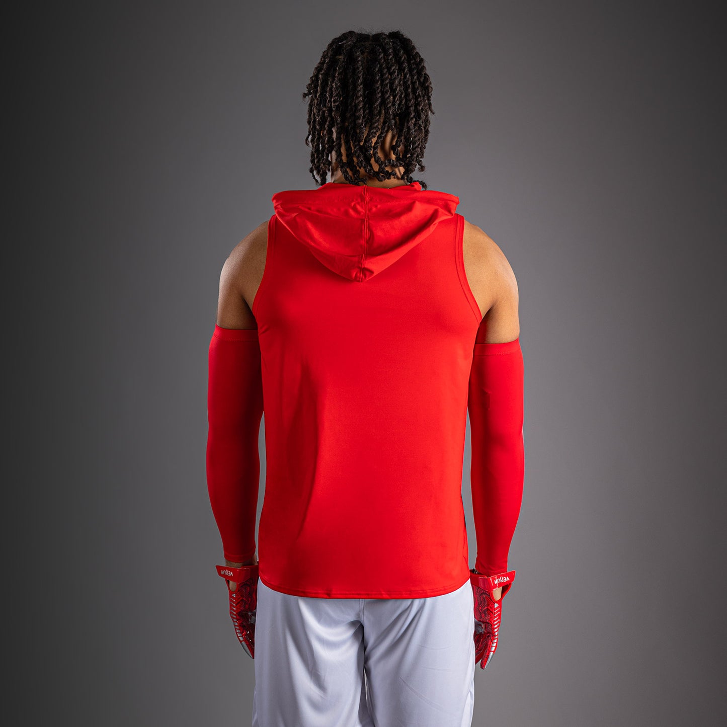 Venum Elite Sleeveless Dry-Tech Hoodie - Red