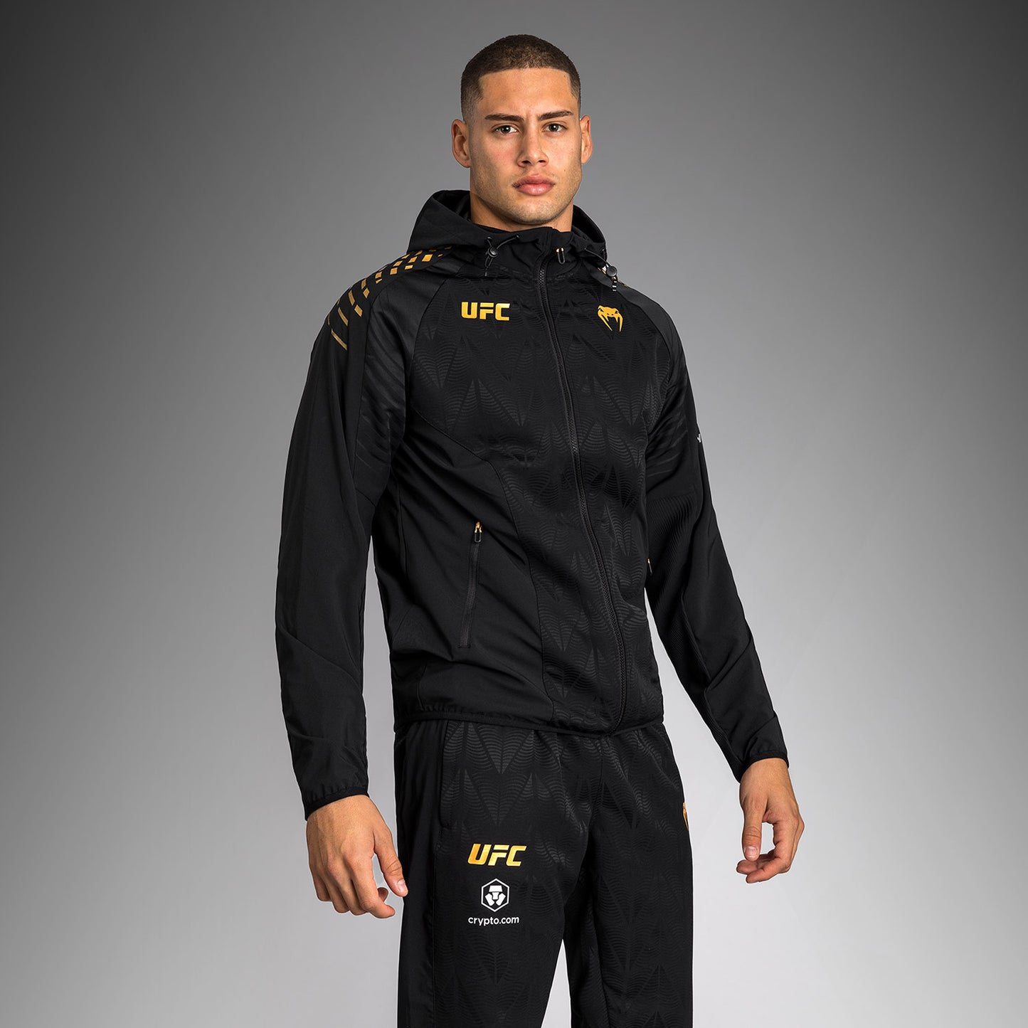 Men’s UFC Zenith by Venum Champion Authentic Fight Night Walkout Hoodie Personalized
