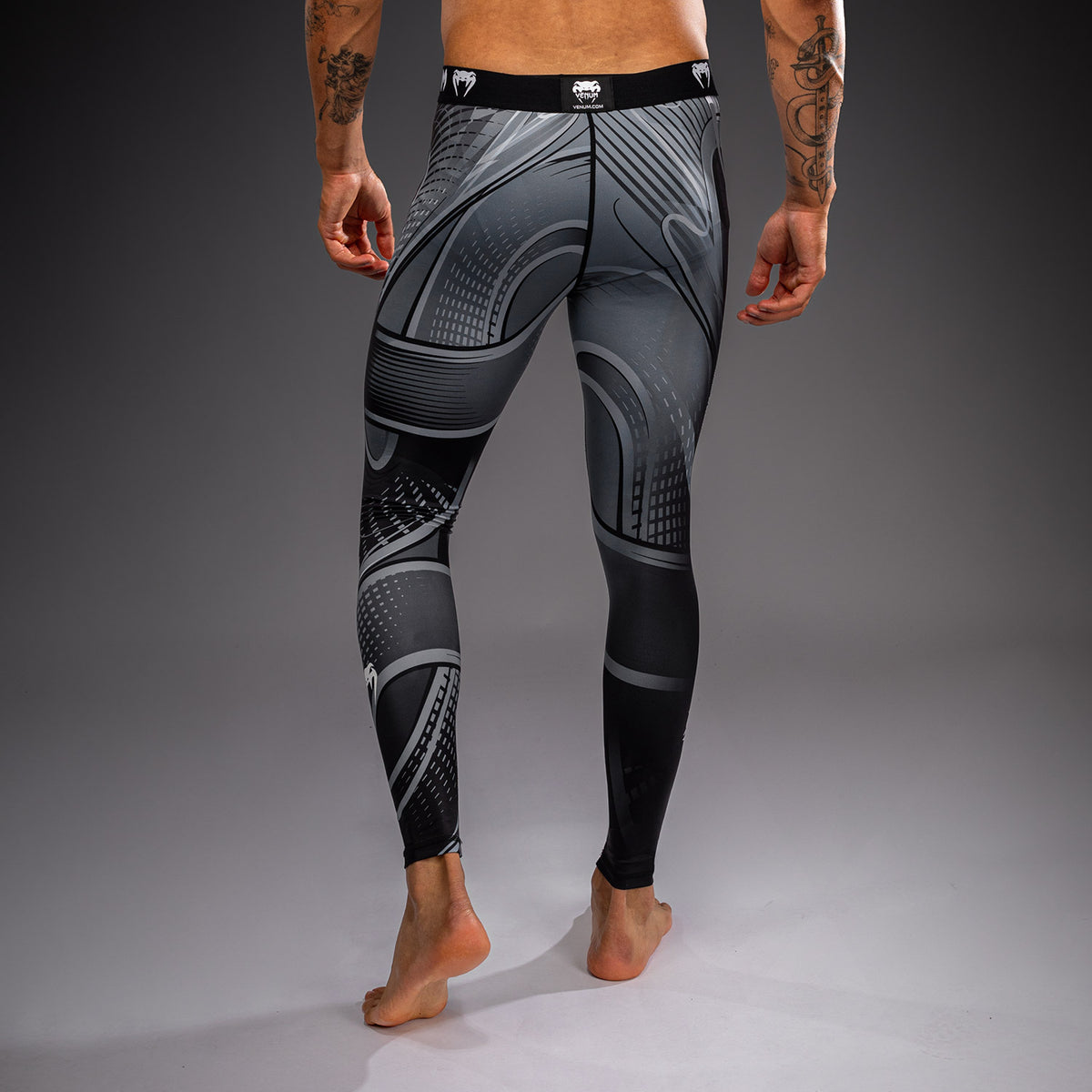 Venum Crimson Viper 2.0 Spats - Black/Grey