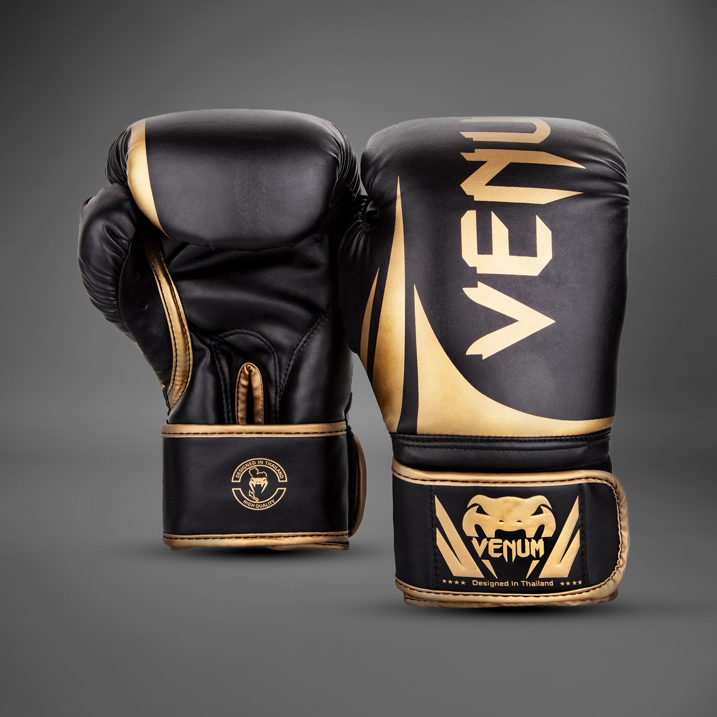 Venum Challenger 2.0 Boxing Gloves - Black/Gold