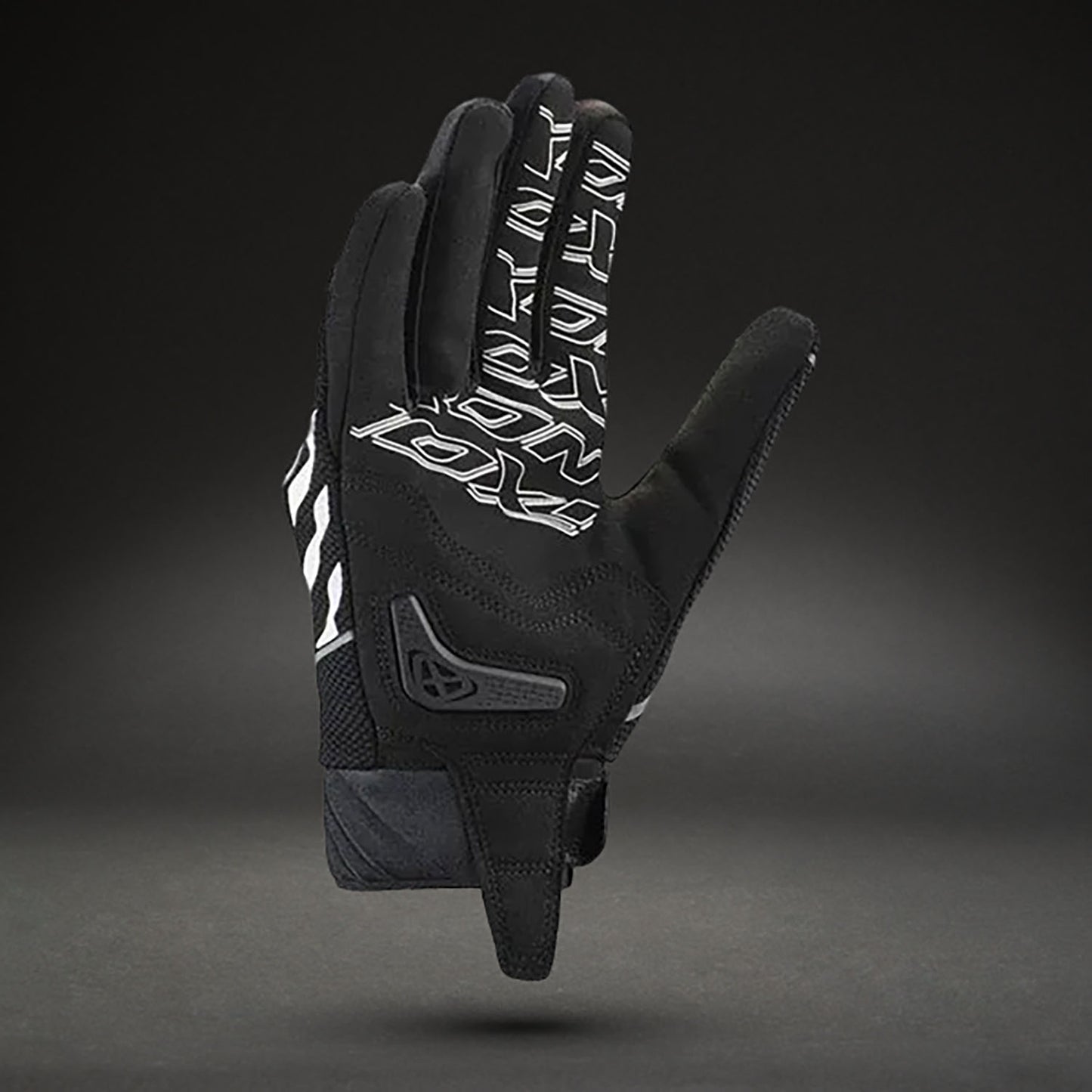 Venum x Ixon Hurry Motorcycle Glove – Black/White/Anthracite