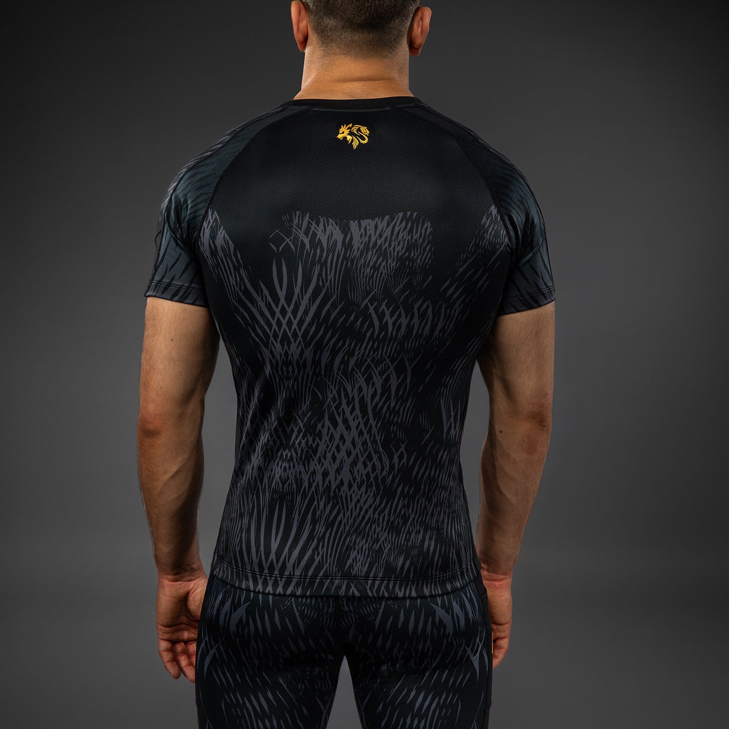 Venum x Chimaev Rashguards - Black/Grey