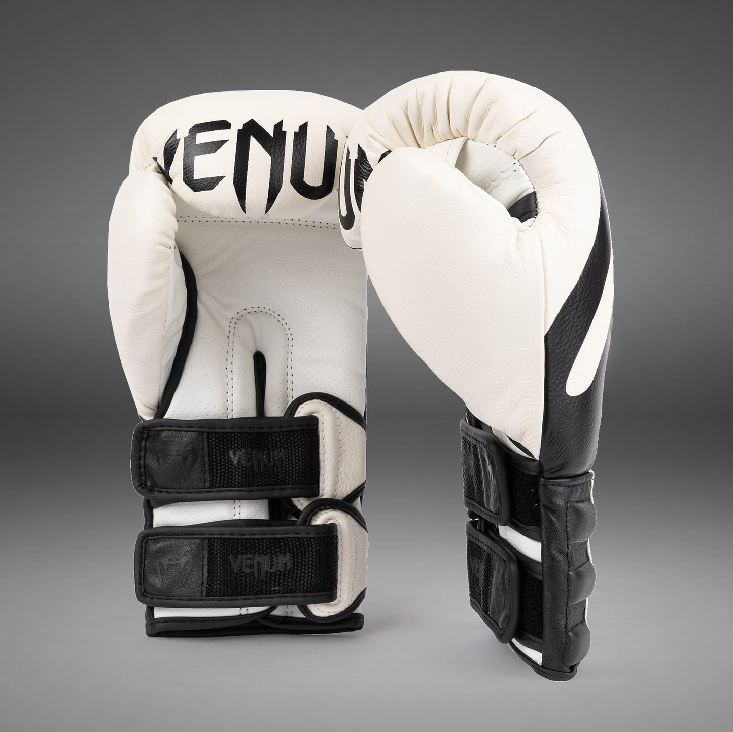 Venum Reverso Boxing Gloves - Snow White/Black