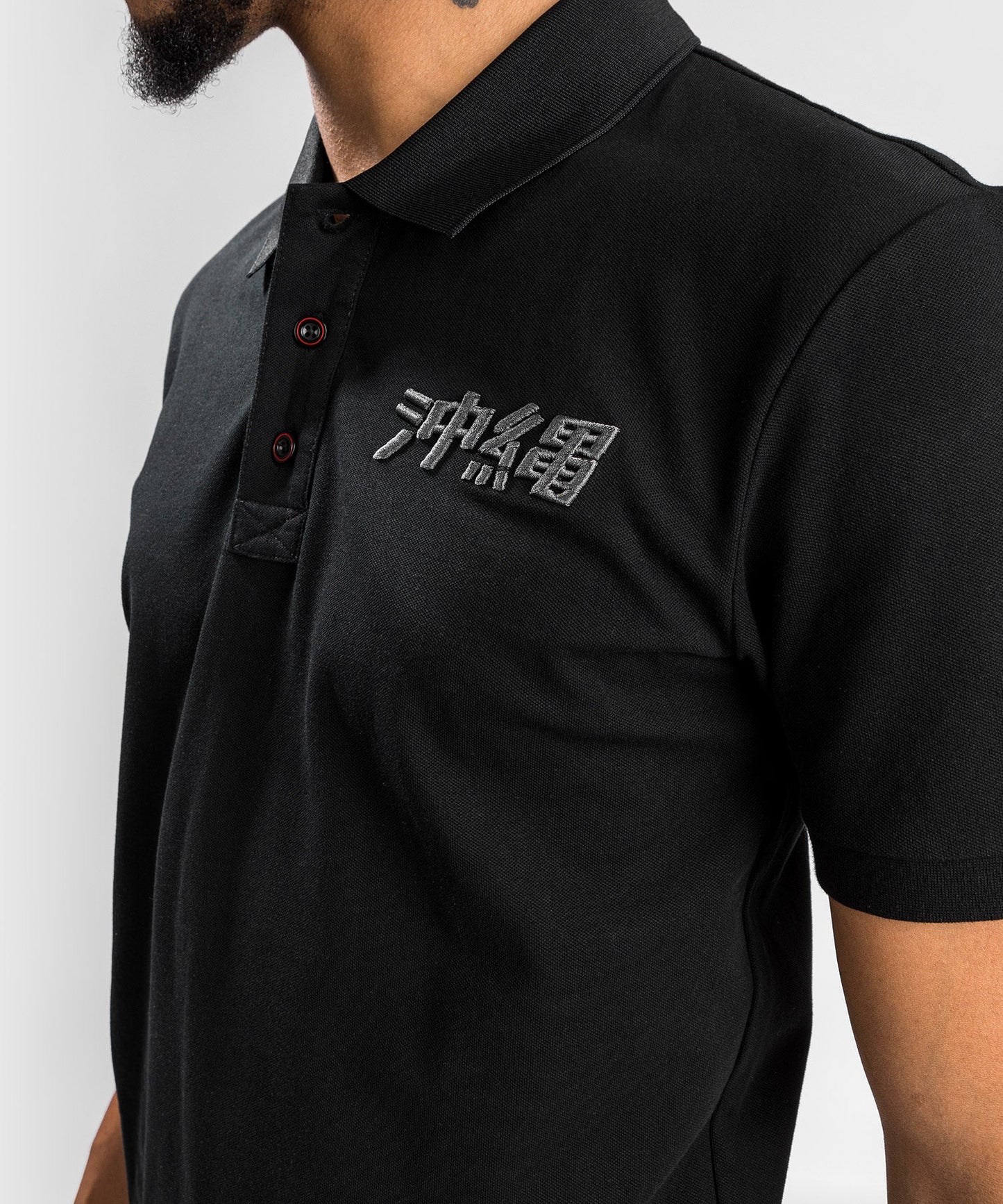 Venum Okinawa 3.0 Polo  - Black/Red