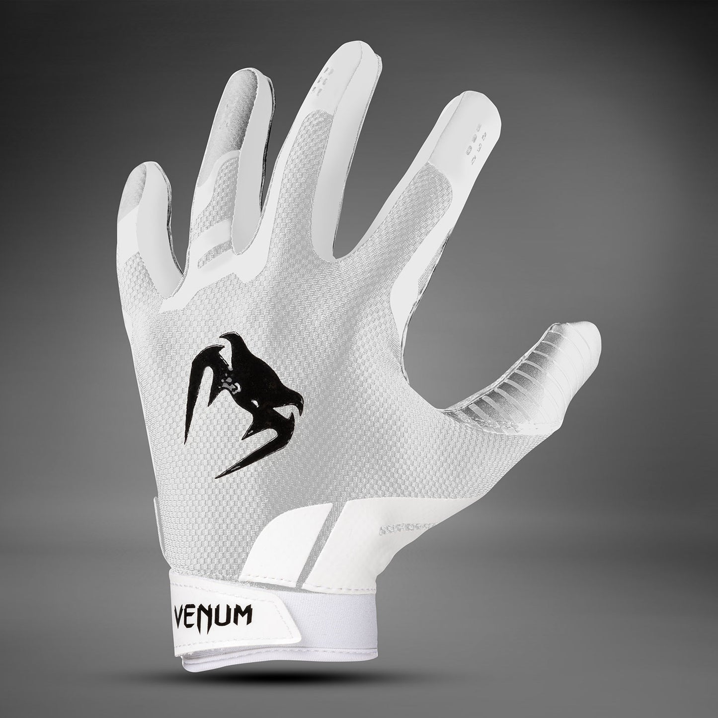 Venum Elite Football Gloves - White/Black