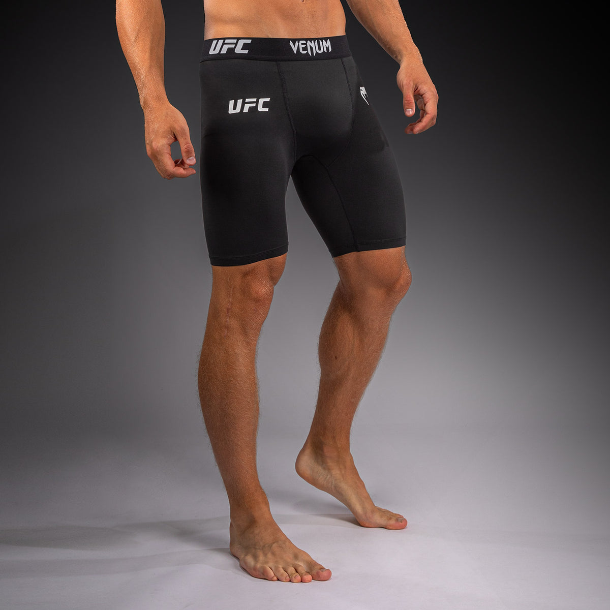 Venum UFC Unity by Venum Authentic Fight Week Men's Performance Vale Tudo Short - Black