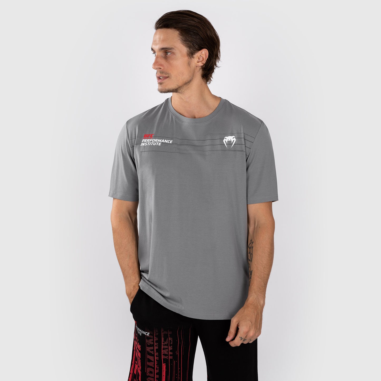 UFC Venum Performance Institute 2.0 Men’s T-Shirt - Grey