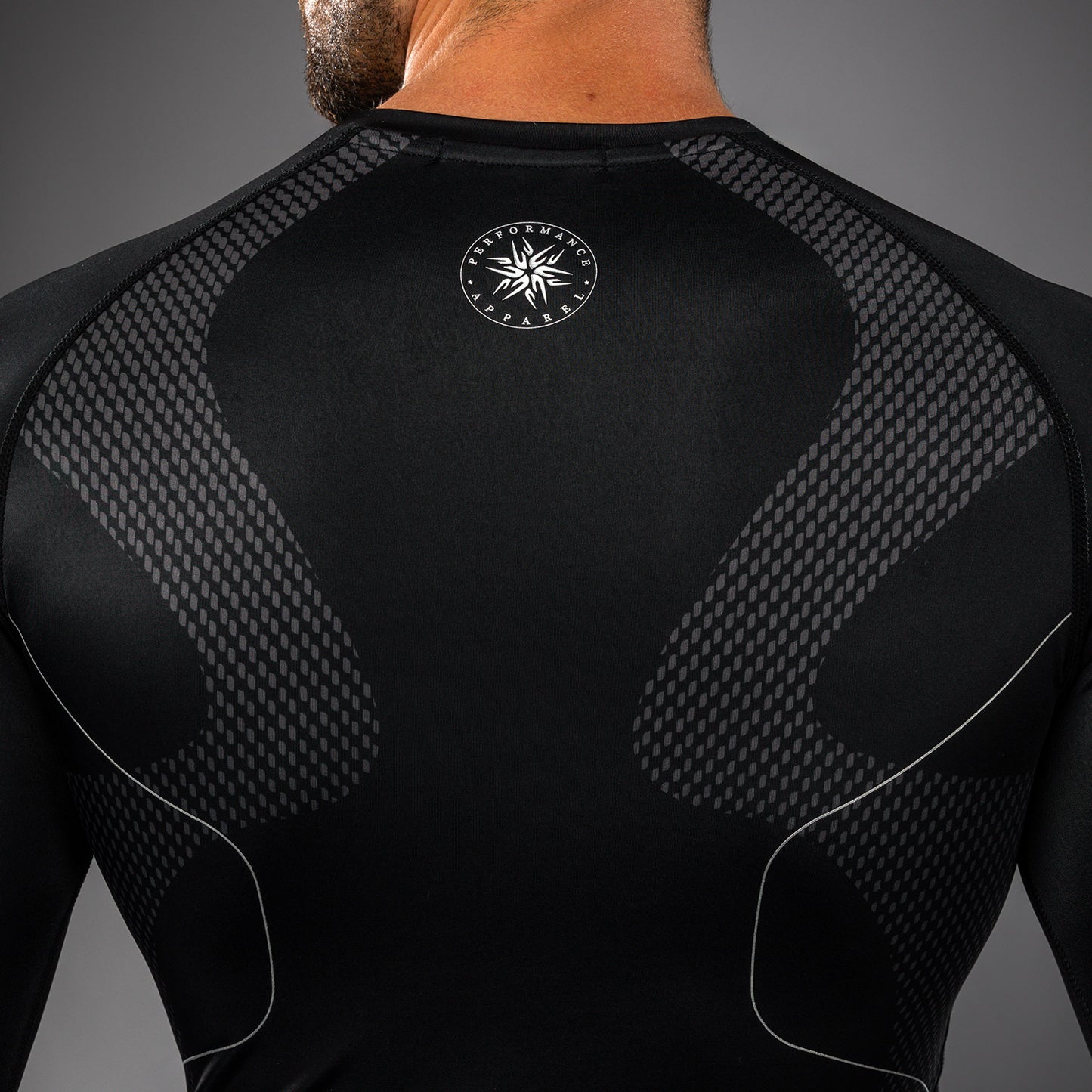 Venum Nexus Long Sleeve Rashguard - Black/Silver