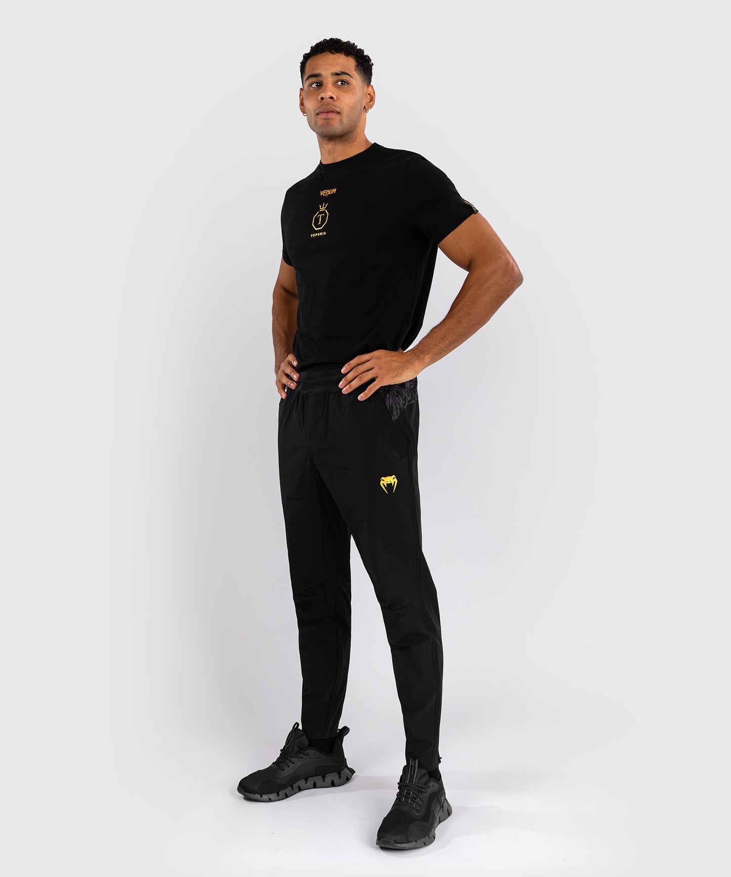 Venum x Topuria Unmatched Edition Joggers - Black/Gold