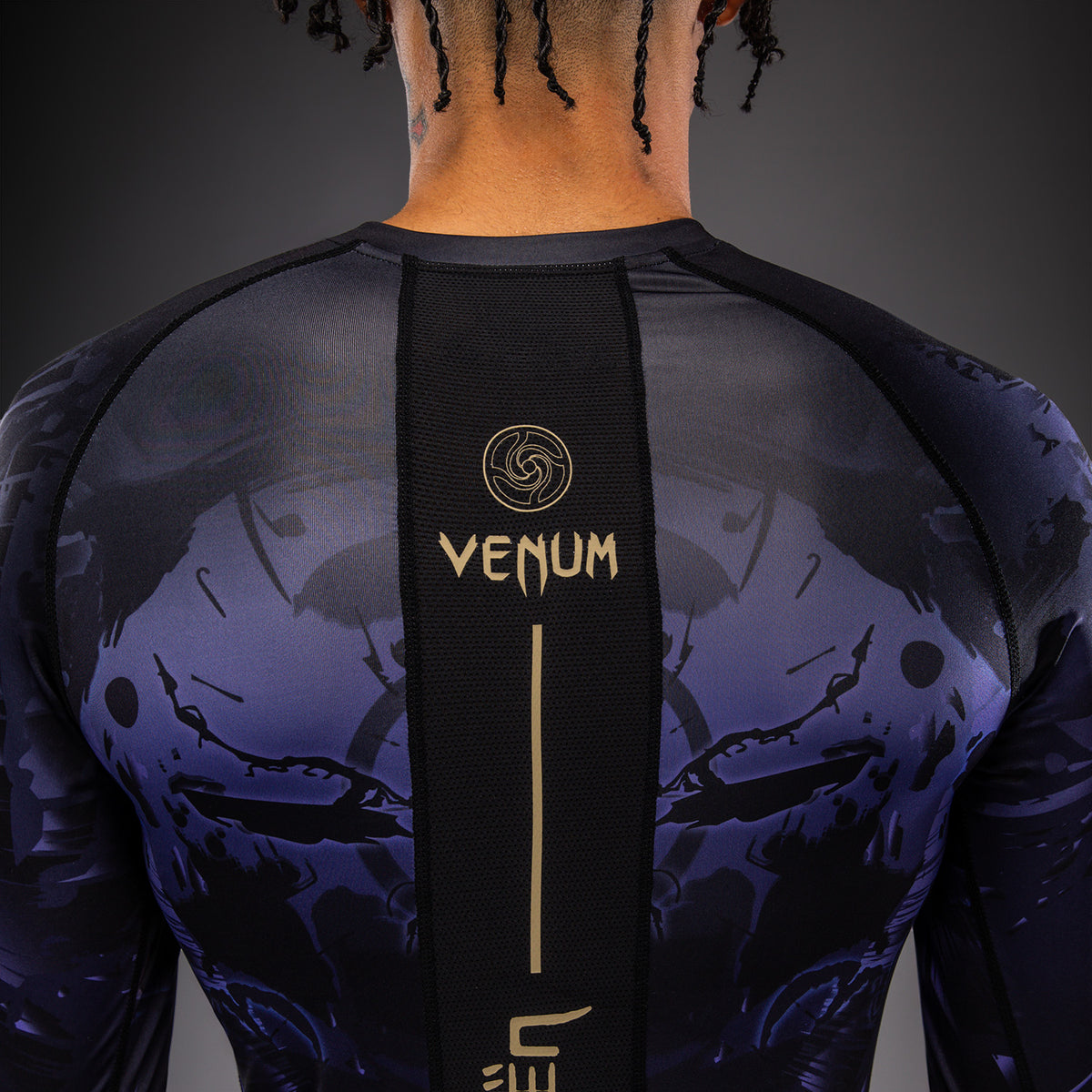 Jujutsu Kaisen x Venum Gojo Long Sleeve Rashguard - Purple