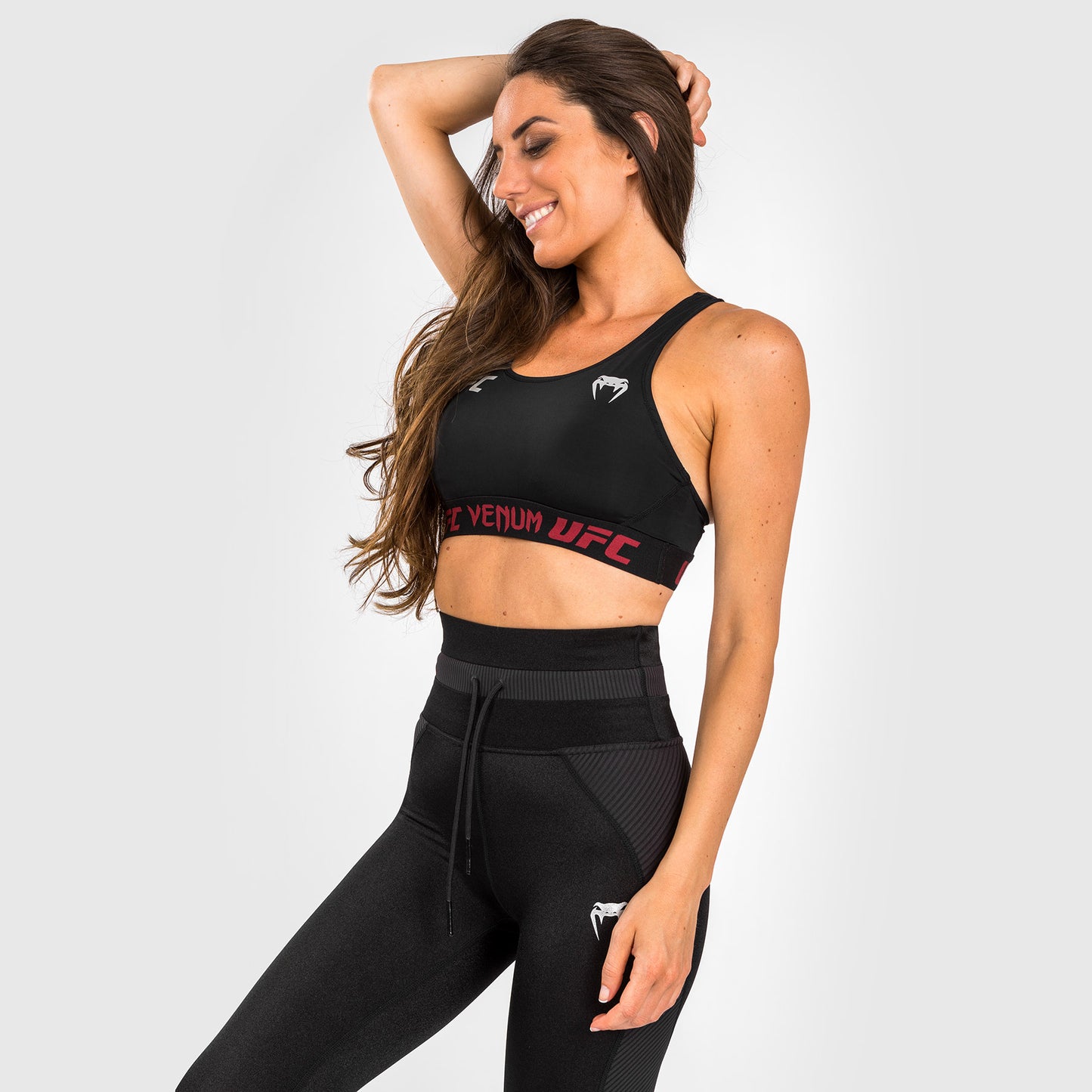 UFC Venum Authentic Fight Week 2.0 Women’s Sports Bra - Black/Red