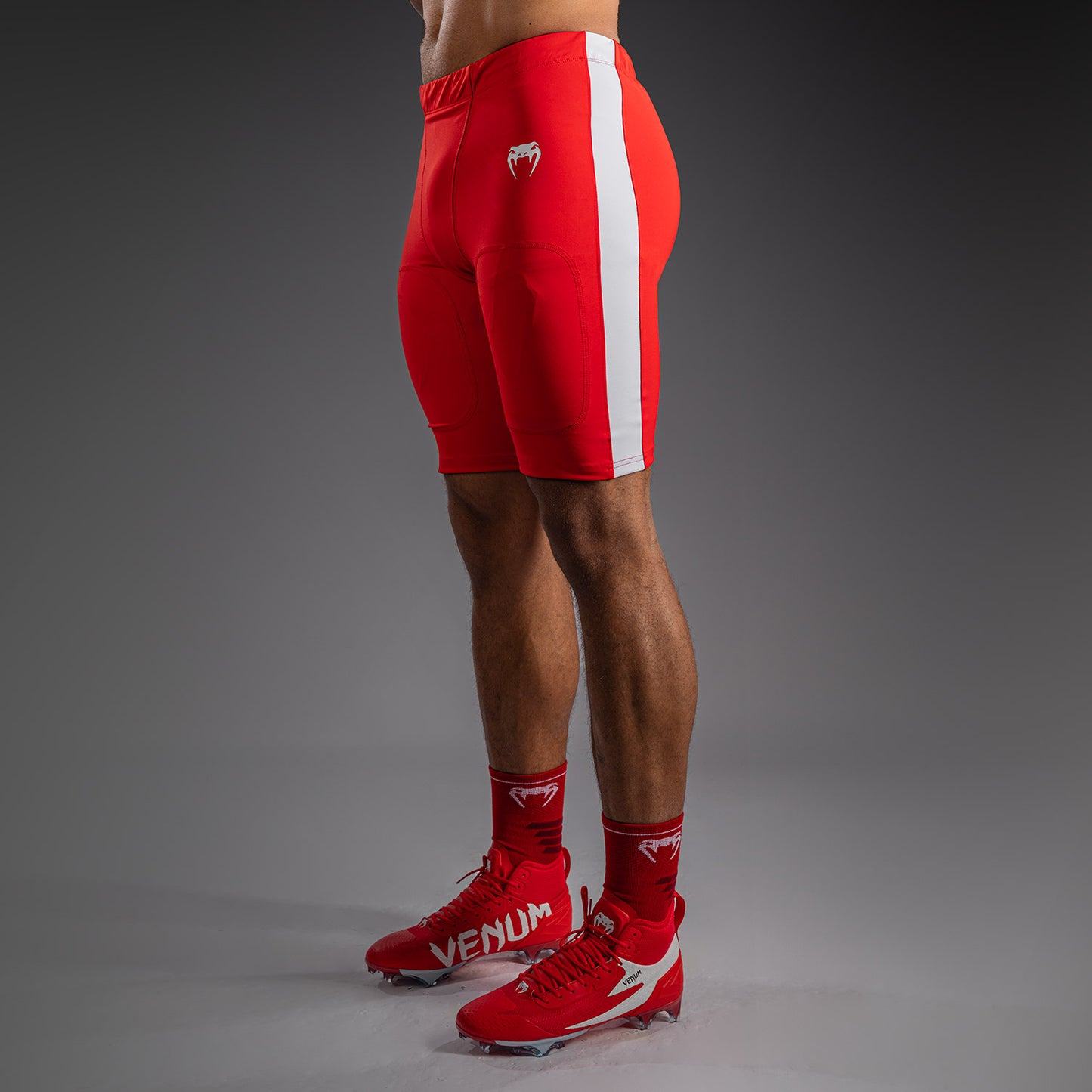Venum Elite Football Compression Shorts - Red
