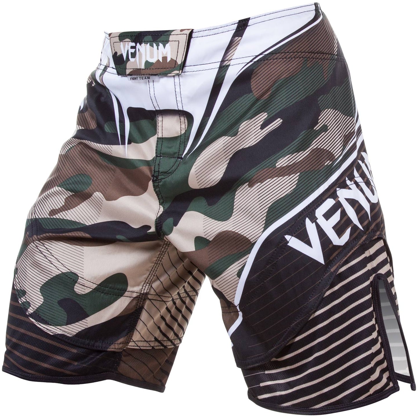 Venum Camo Hero Fightshorts - Green/Brown