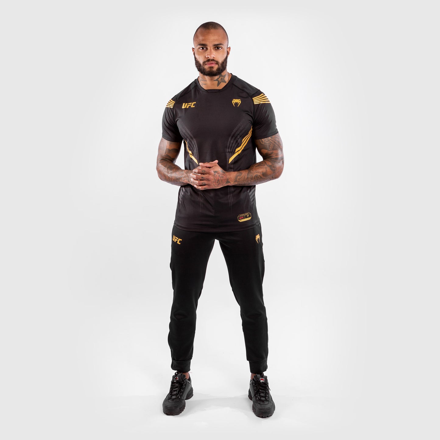 UFC Venum Personalized Authentic Fight Night Men's Walkout Jersey - Champion