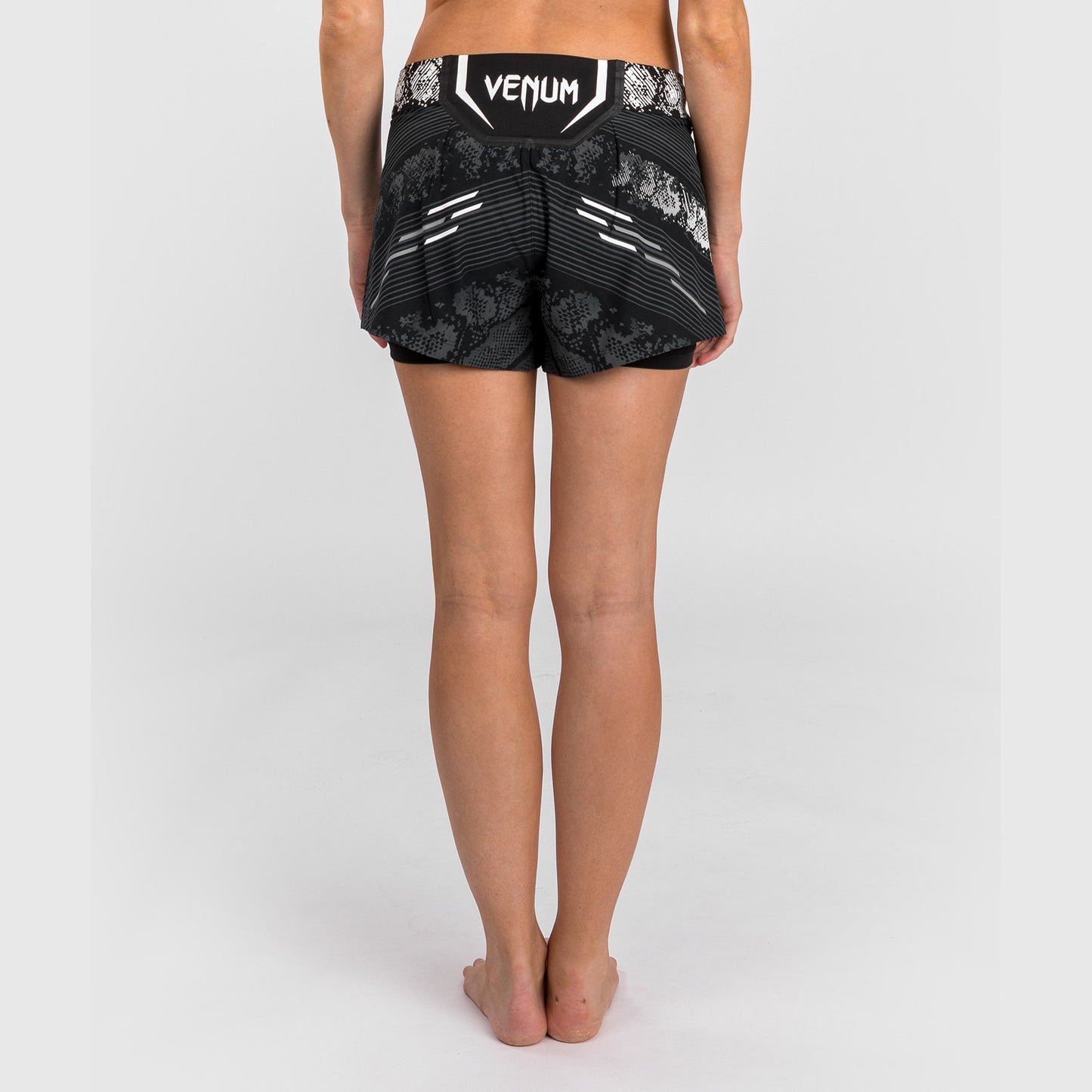 UFC Adrenaline by Venum Personalized Authentic Fight Night Women’s Fight Short - Black
