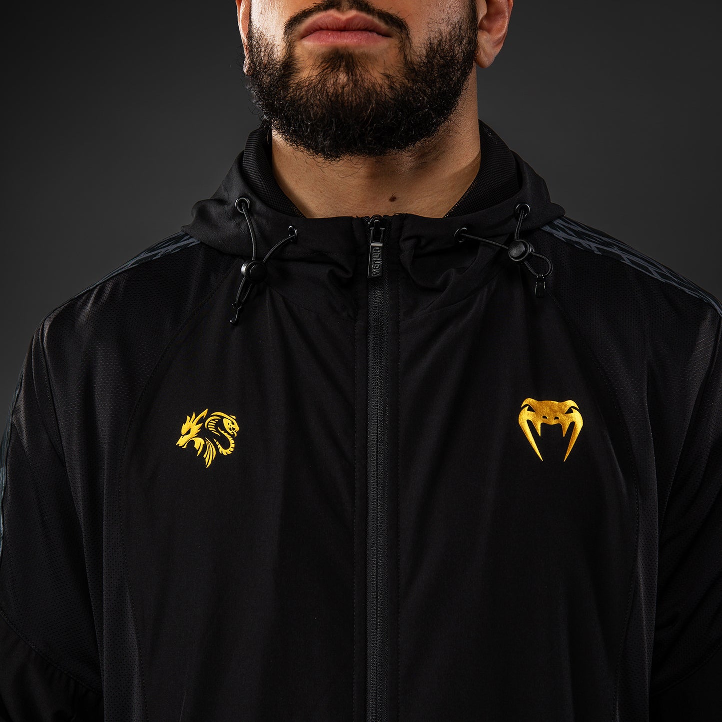 Venum x Chimaev Track Jackets - Black/Grey