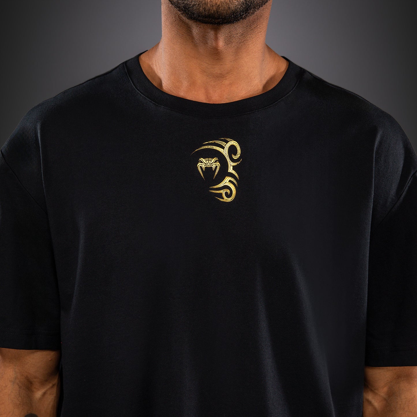 Venum x Mike Tyson Tiger T-Shirt - Black/Gold