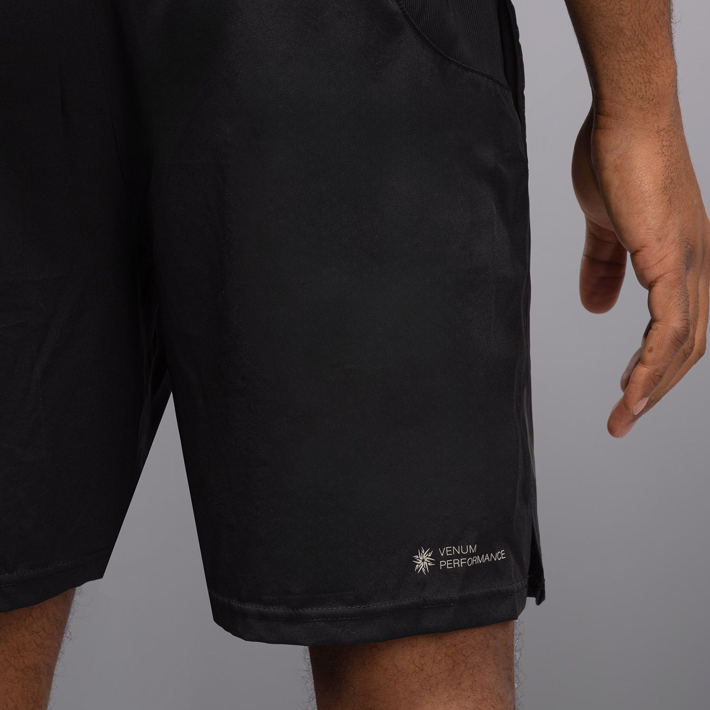 Venum G-Fit Air Men's Training Shorts - Deep Black/Fire Red