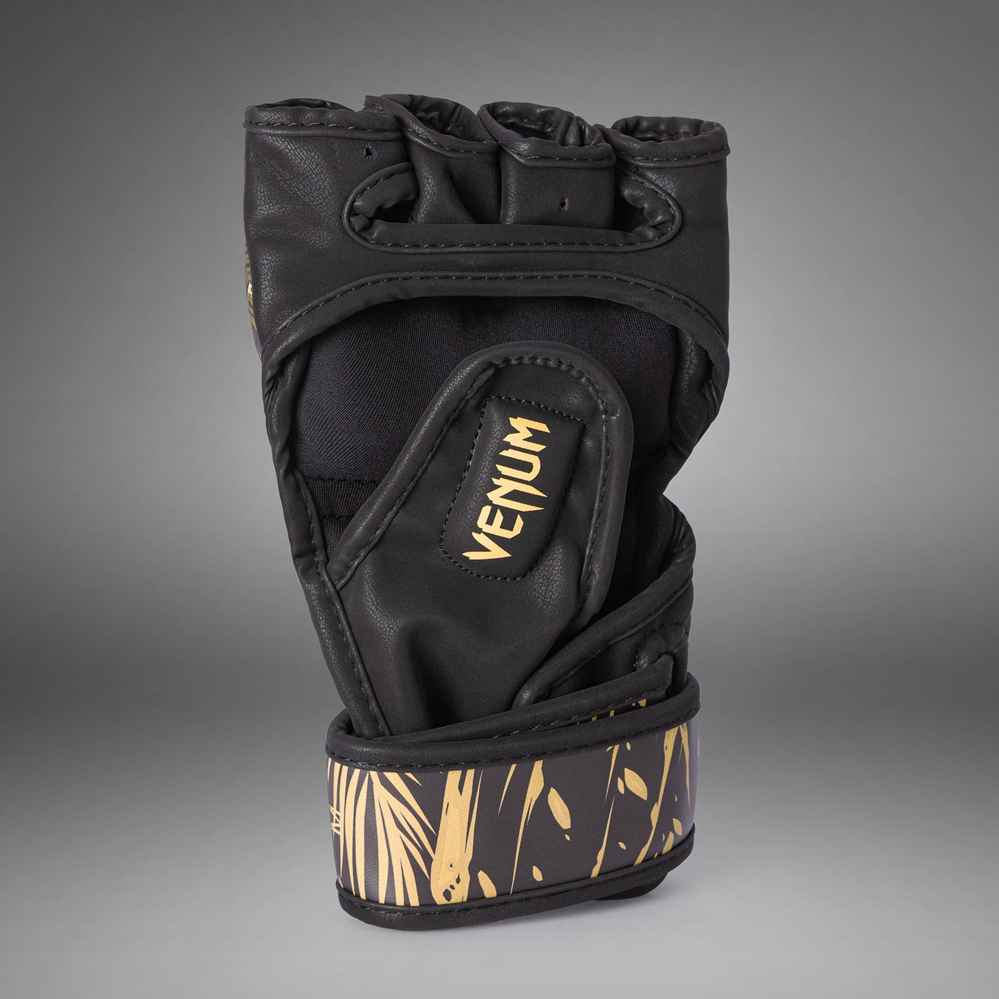 Venum Tiger MMA Gloves - Black/Neon Orange