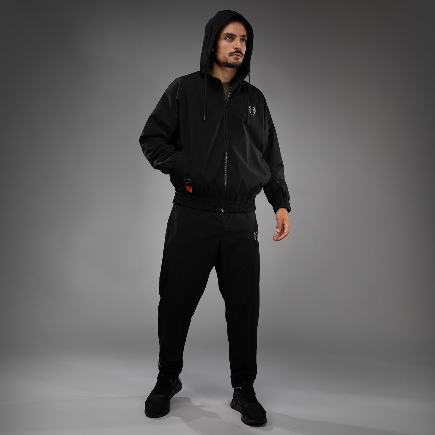 Venum Eclipse Track Jacket - Black/Ivory