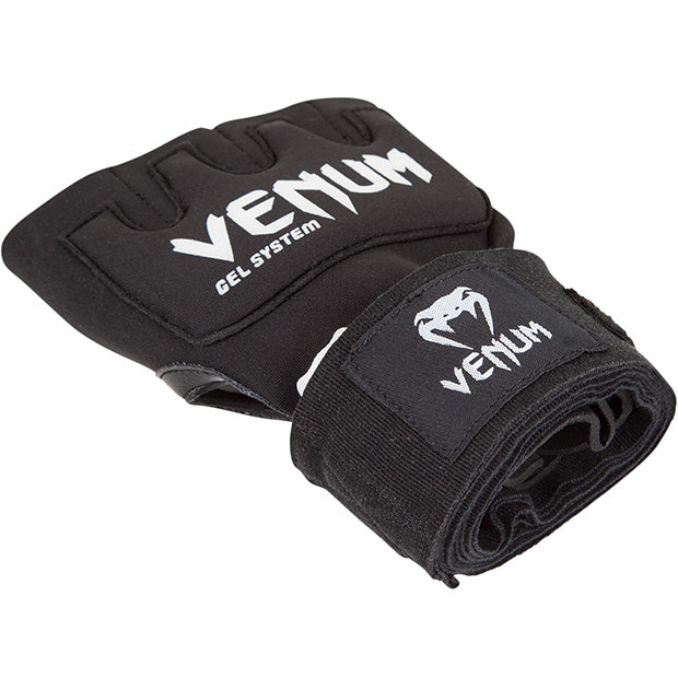 Venum Kontact Gel Glove Wraps - Black