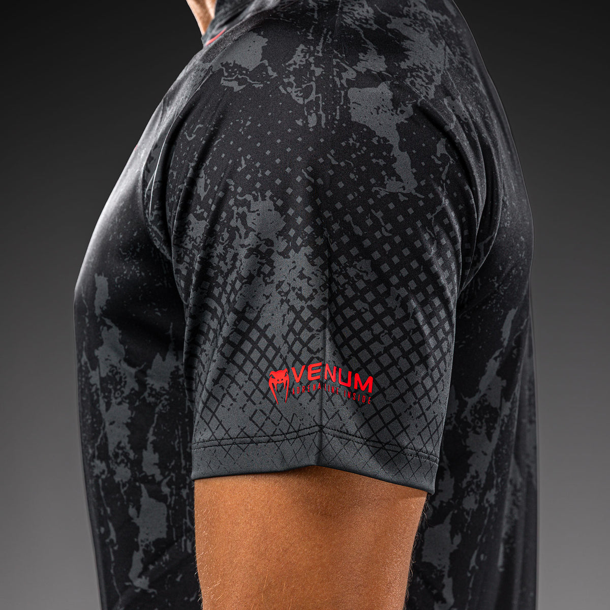 Venum x Batman Dry Tech T-Shirt - Black/Grey/Red