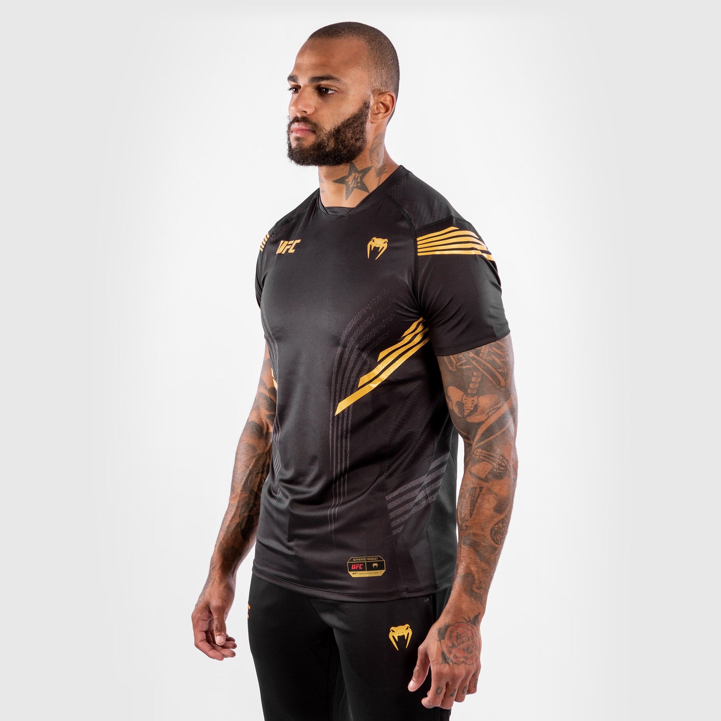 UFC Venum Personalized Authentic Fight Night Men's Walkout Jersey - Champion